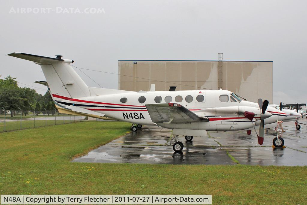 N48A, 1976 Beechcraft C-12A (King Air 200) C/N BC-12, at 2011 Oshkosh