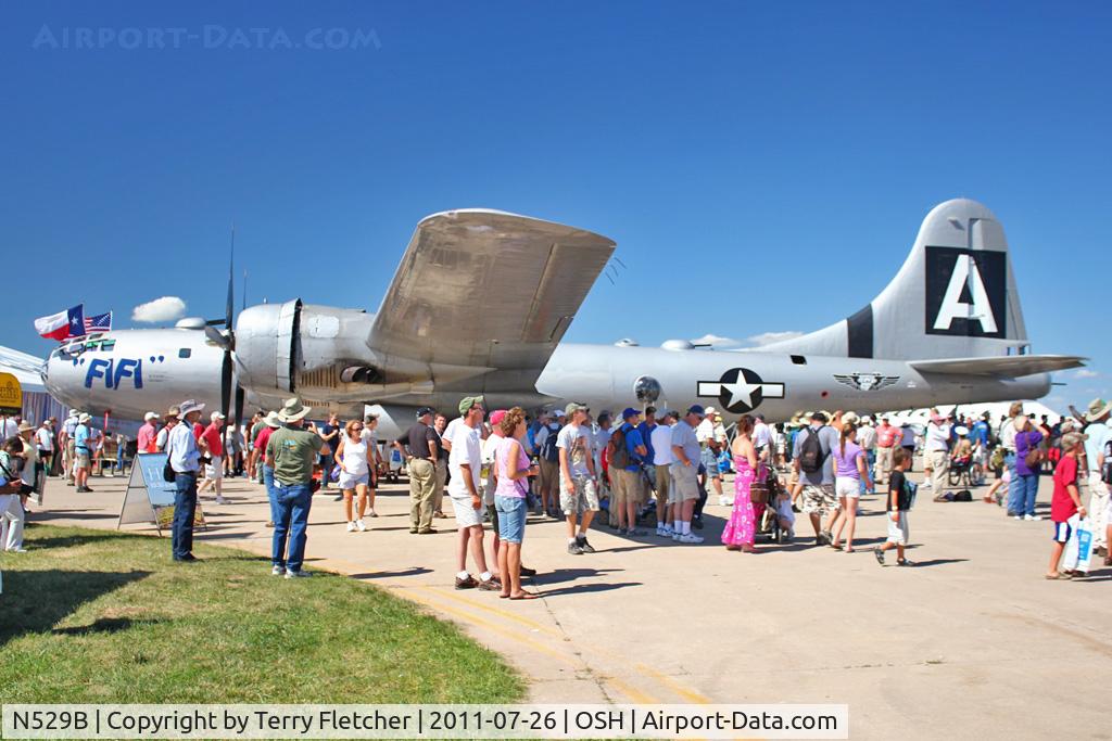 N529B, 1944 Boeing B-29A-60-BN Superfortress C/N 11547, at 2011 Oshkosh