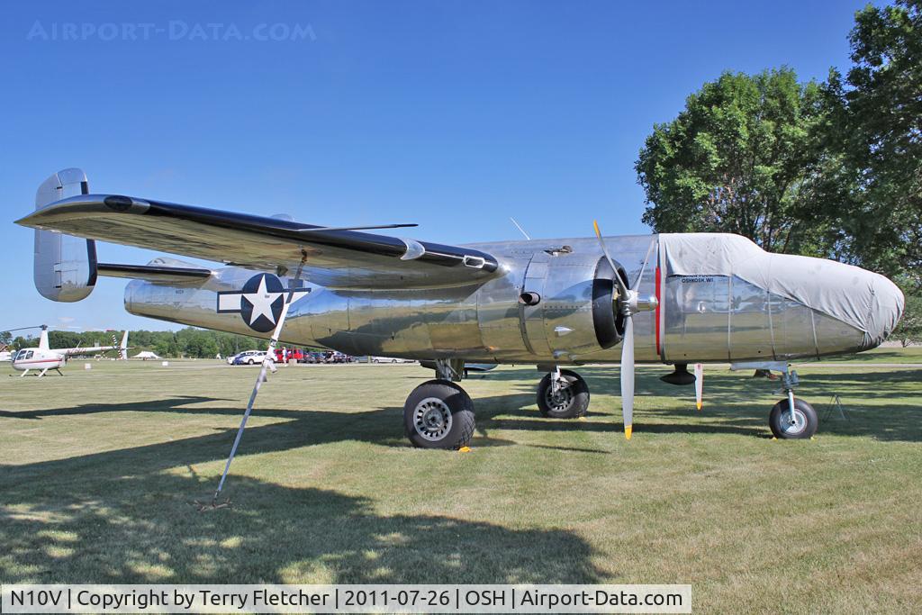 N10V, 1943 North American B-25H Mitchell C/N 98-21433, at 2011 Oshkosh - Museum