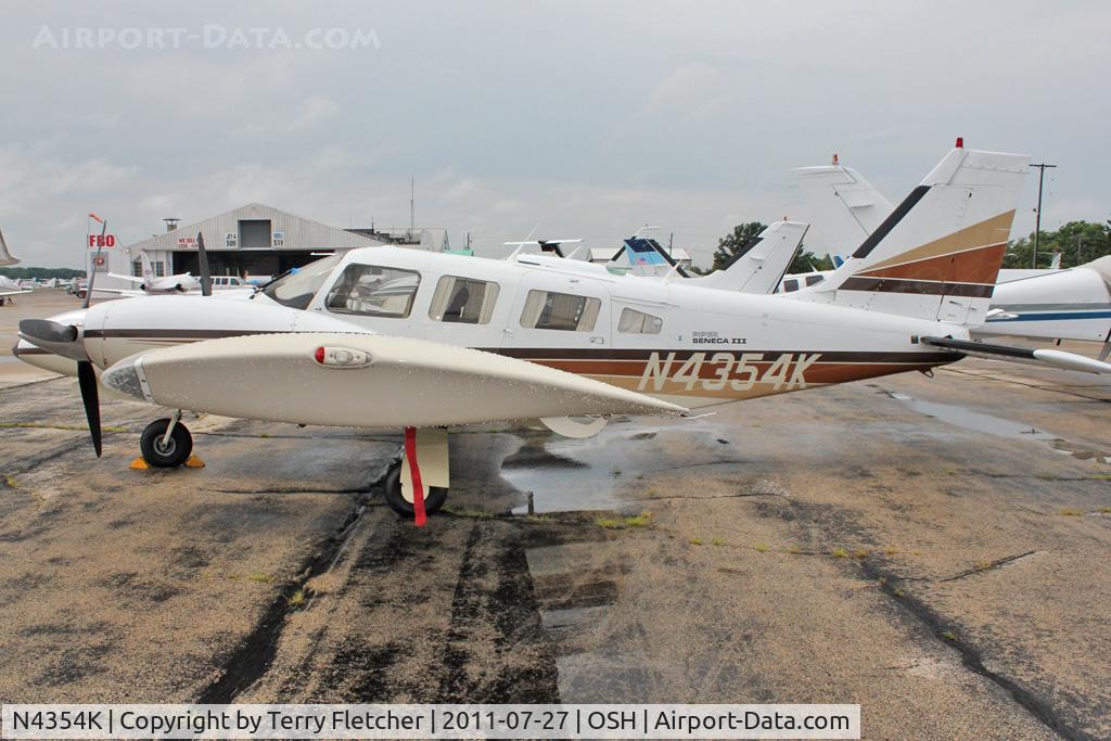 N4354K, 1984 Piper PA-34-220T Seneca C/N 34-8433046, at 2011 Oshkosh