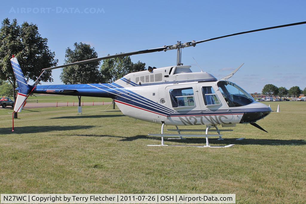 N27WC, 1993 Bell 206B C/N 4269, at 2011 Oshkosh