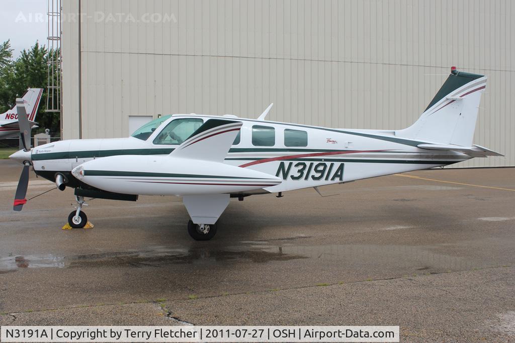 N3191A, 1999 Raytheon Aircraft Company A36 Bonanza C/N E-3291, at 2011 Oshkosh