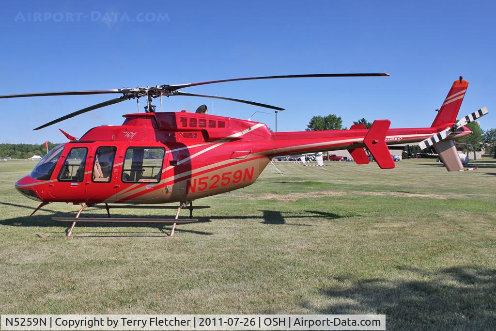 N5259N, 1997 Bell 407 C/N 53192, at 2011 Oshkosh