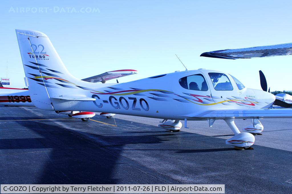 C-GOZO, 2006 Cirrus SR22 Turbo C/N 2228, At Fond Du Lac