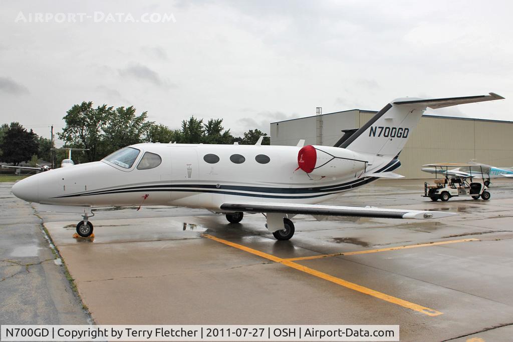 N700GD, 2009 Cessna 510 Citation Mustang C/N 510-0244, at 2011 Oshkosh