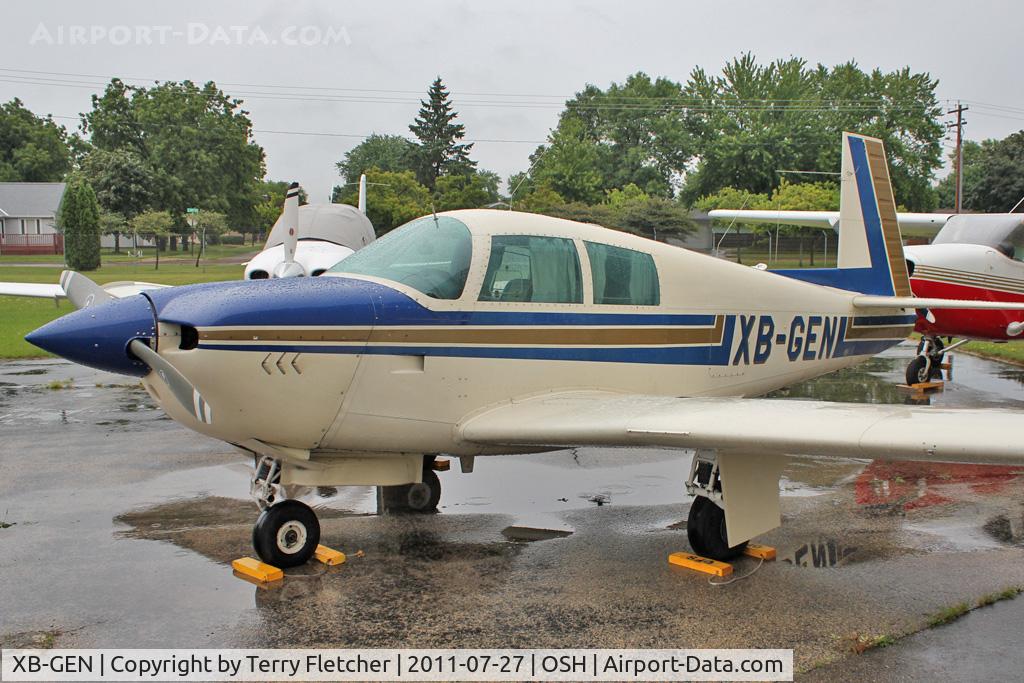 XB-GEN, 1969 Mooney M20F Executive C/N 700006, At 2011 Oshkosh