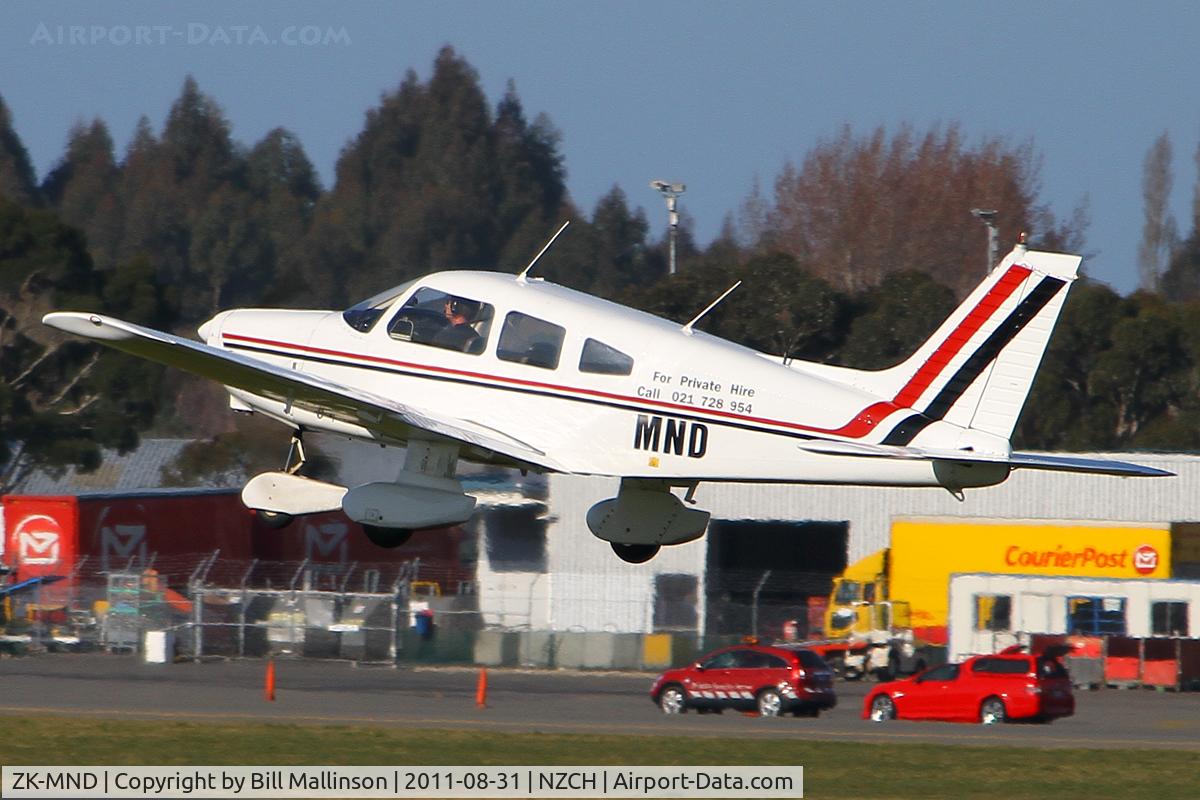 ZK-MND, Piper PA-28-161 C/N 28-7816059, one way to advertise !