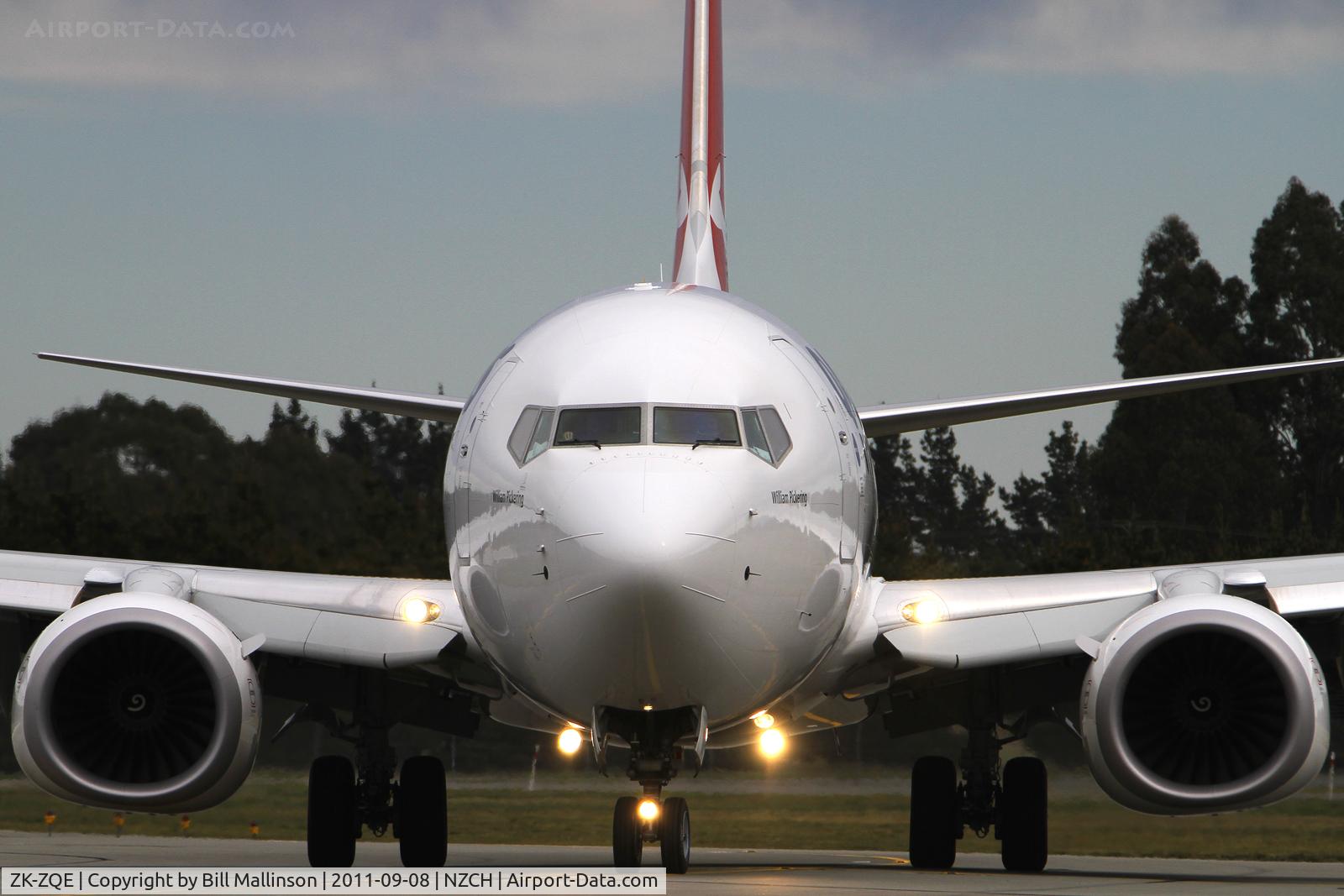 ZK-ZQE, 2011 Boeing 737-838 C/N 34185, big nose