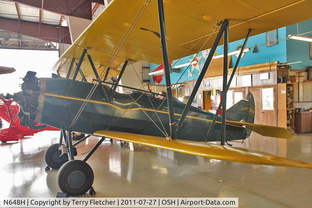 N648H, 1929 Curtiss-Wright Travel Air E-4000 C/N 1224, At 2011 Oshkosh