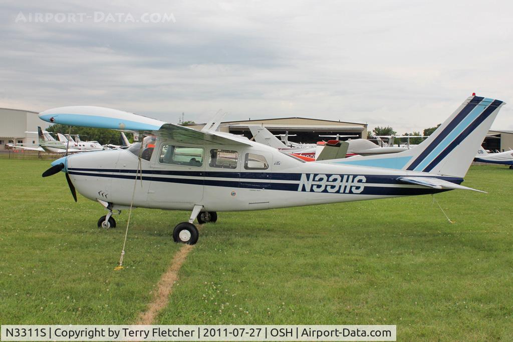 N3311S, 1969 Cessna 210J Centurion C/N 21059111, At 2011 Oshkosh