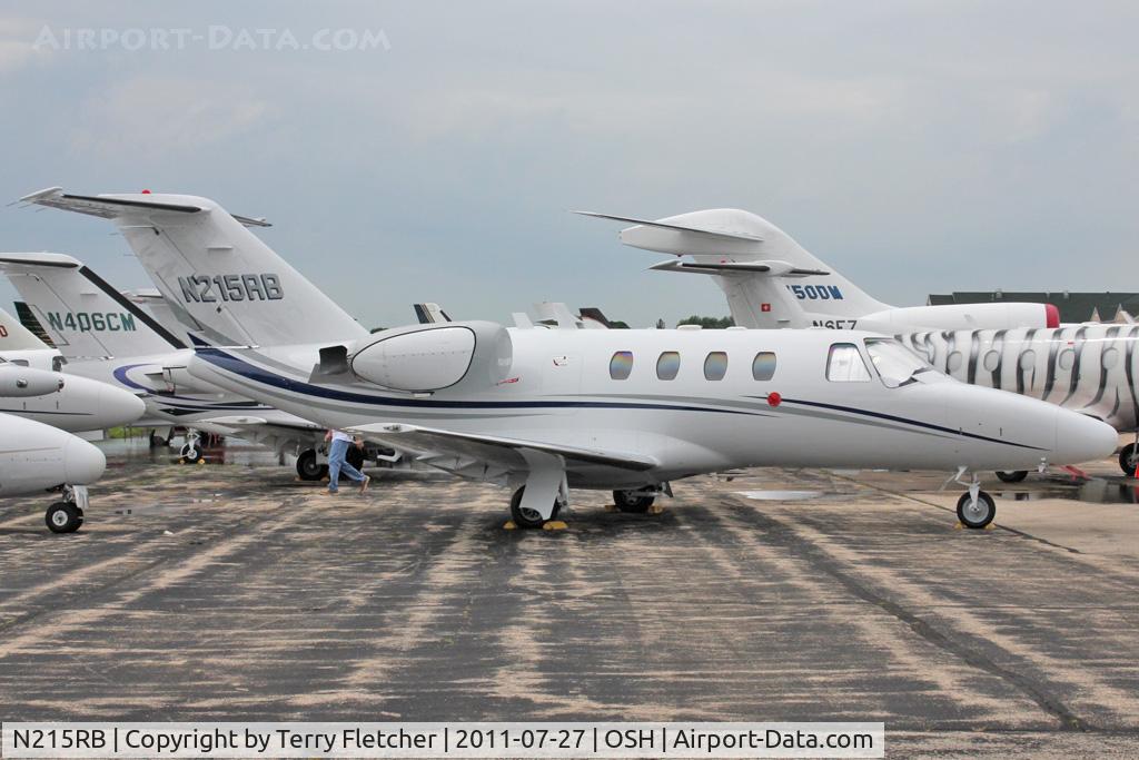 N215RB, 1997 Cessna 525 CitationJet C/N 525-0031, At 2011 Oshkosh