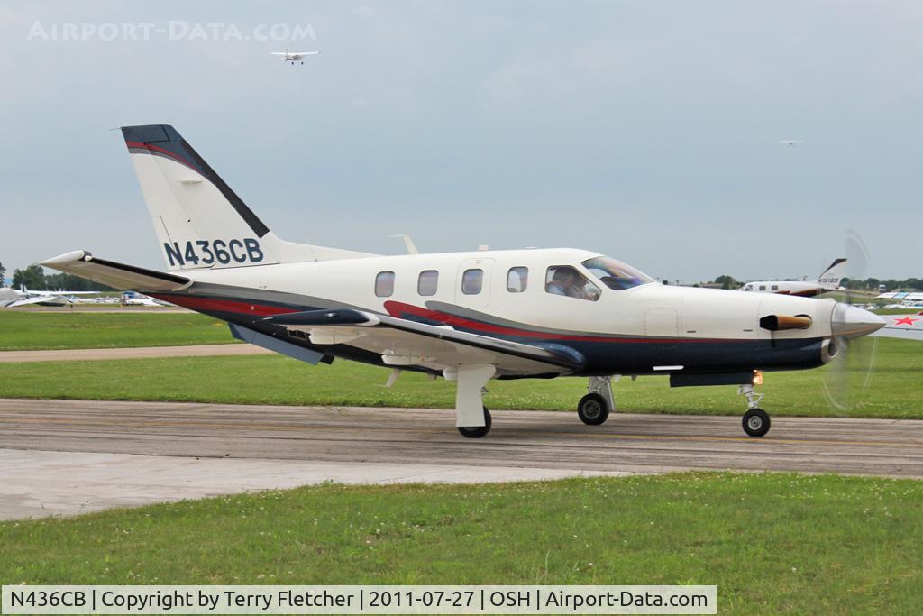 N436CB, Socata TBM-700 C/N 465, At 2011 Oshkosh