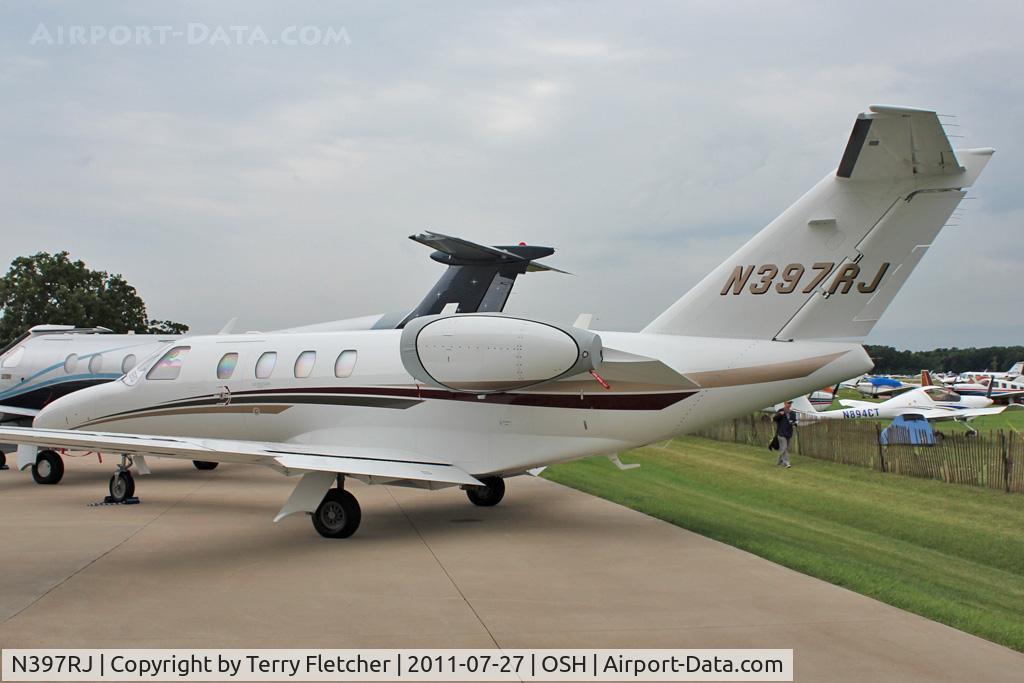 N397RJ, Cessna 525 CitationJet CJ1+ C/N 525-0683, At 2011 Oshkosh