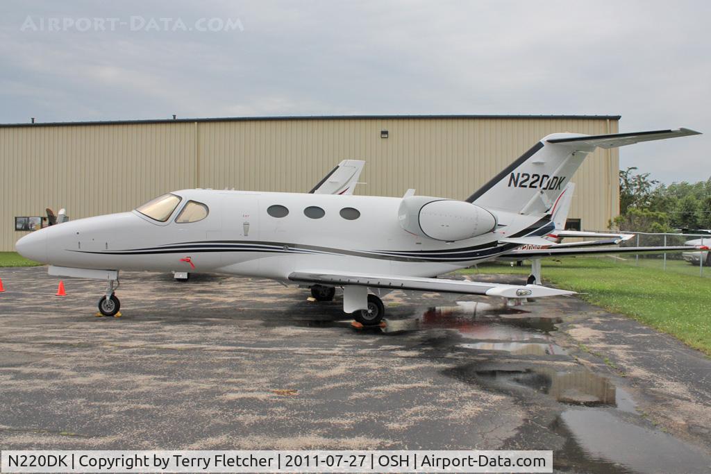 N220DK, 2008 Cessna 510 Citation Mustang Citation Mustang C/N 510-0150, At 2011 Oshkosh