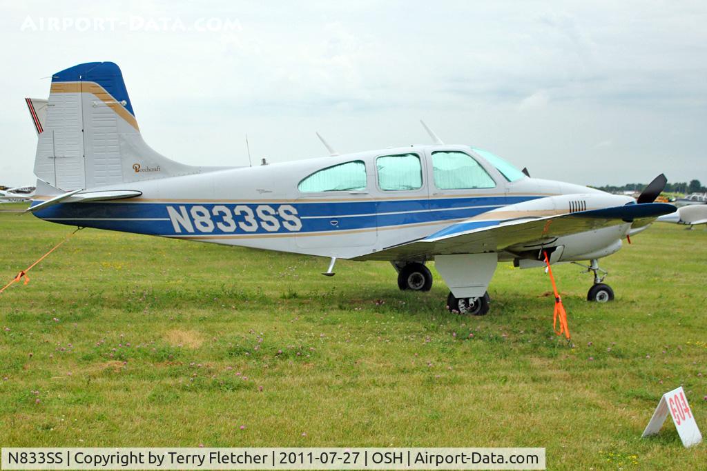 N833SS, 1967 Beech E95 C/N TD-710, At 2011 Oshkosh