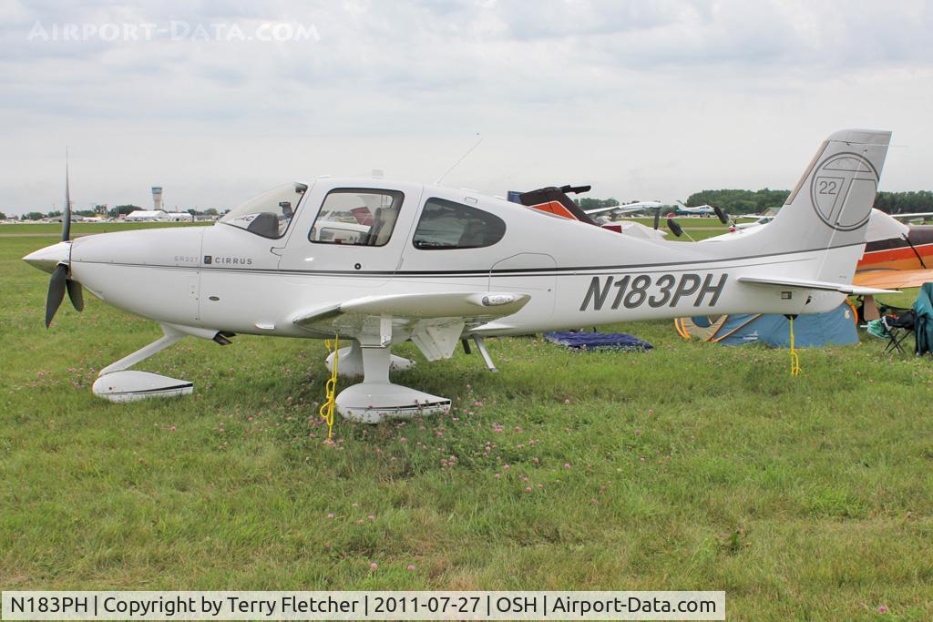 N183PH, Cirrus SR22T C/N 0062, At 2011 Oshkosh