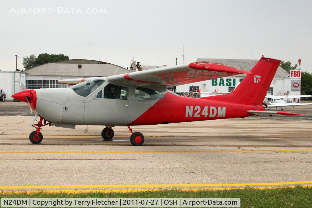 N24DM, 1975 Cessna 177RG Cardinal C/N 177RG0678, At 2011 Oshkosh