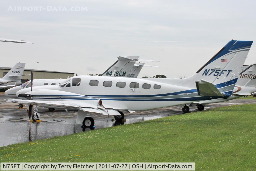 N75FT, 1981 Cessna 441 Conquest II C/N 441-0269, At 2011 Oshkosh