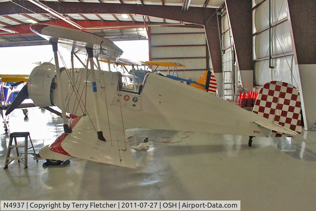 N4937, 1971 Bucker Bu-133D-1 Jungmeister C/N 2003, At 2011 Oshkosh