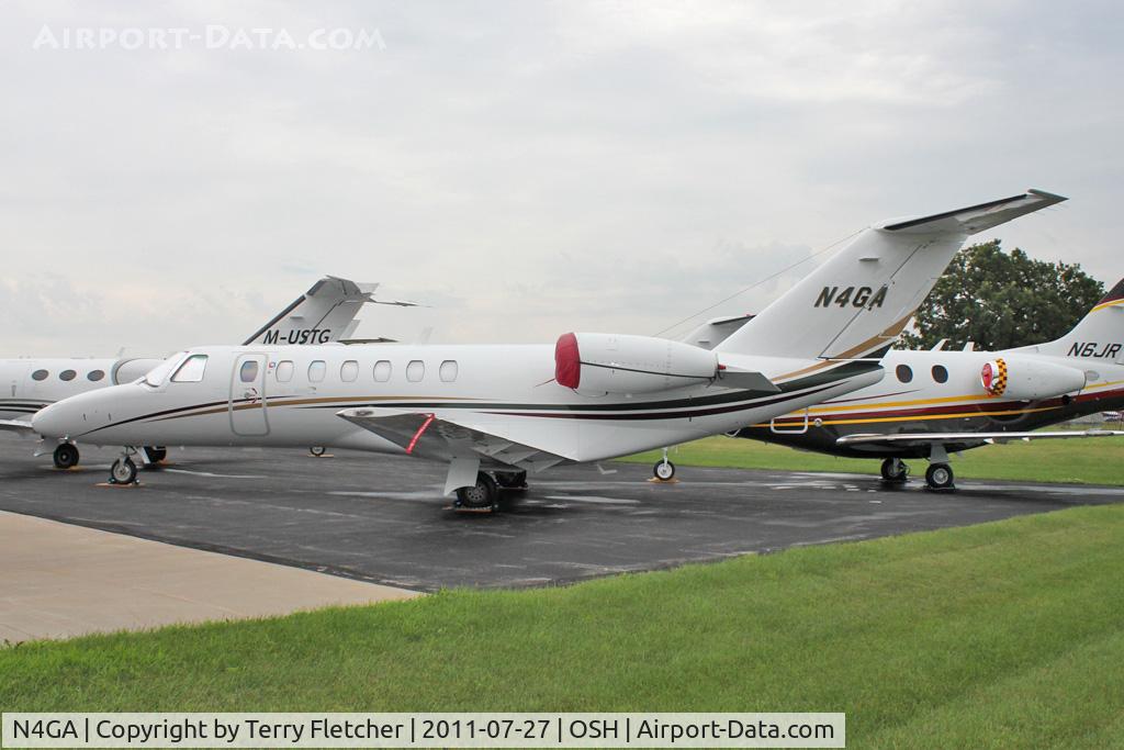 N4GA, 2005 Cessna 525B CitationJet CJ3 C/N 525B0055, At 2011 Oshkosh
