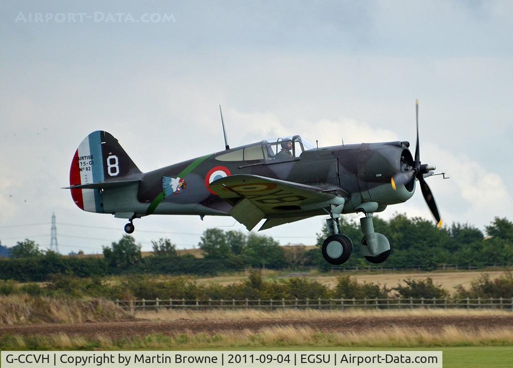 G-CCVH, 1939 Curtiss H-75A-1 C/N 12881, A DULL AND RAINY DAY AT DUXFORD