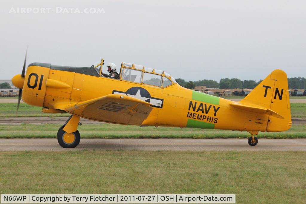 N66WP, 1951 North American T-6G Texan C/N 182-792, At 2011 Oshkosh