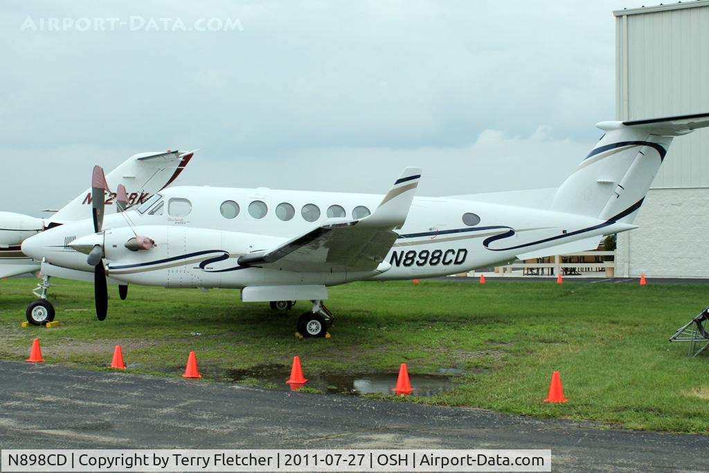 N898CD, 2007 Hawker Beechcraft 350 King Air (B300) C/N FL-556, At 2011 Oshkosh