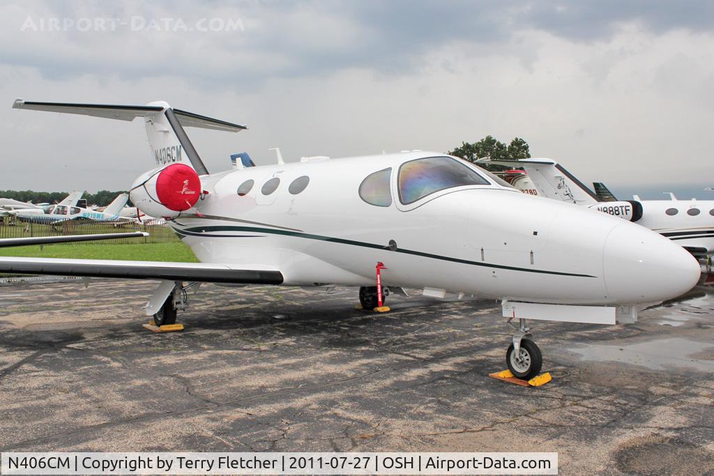 N406CM, 2007 Cessna 510 Citation Mustang Citation Mustang C/N 510-0015, At 2011 Oshkosh