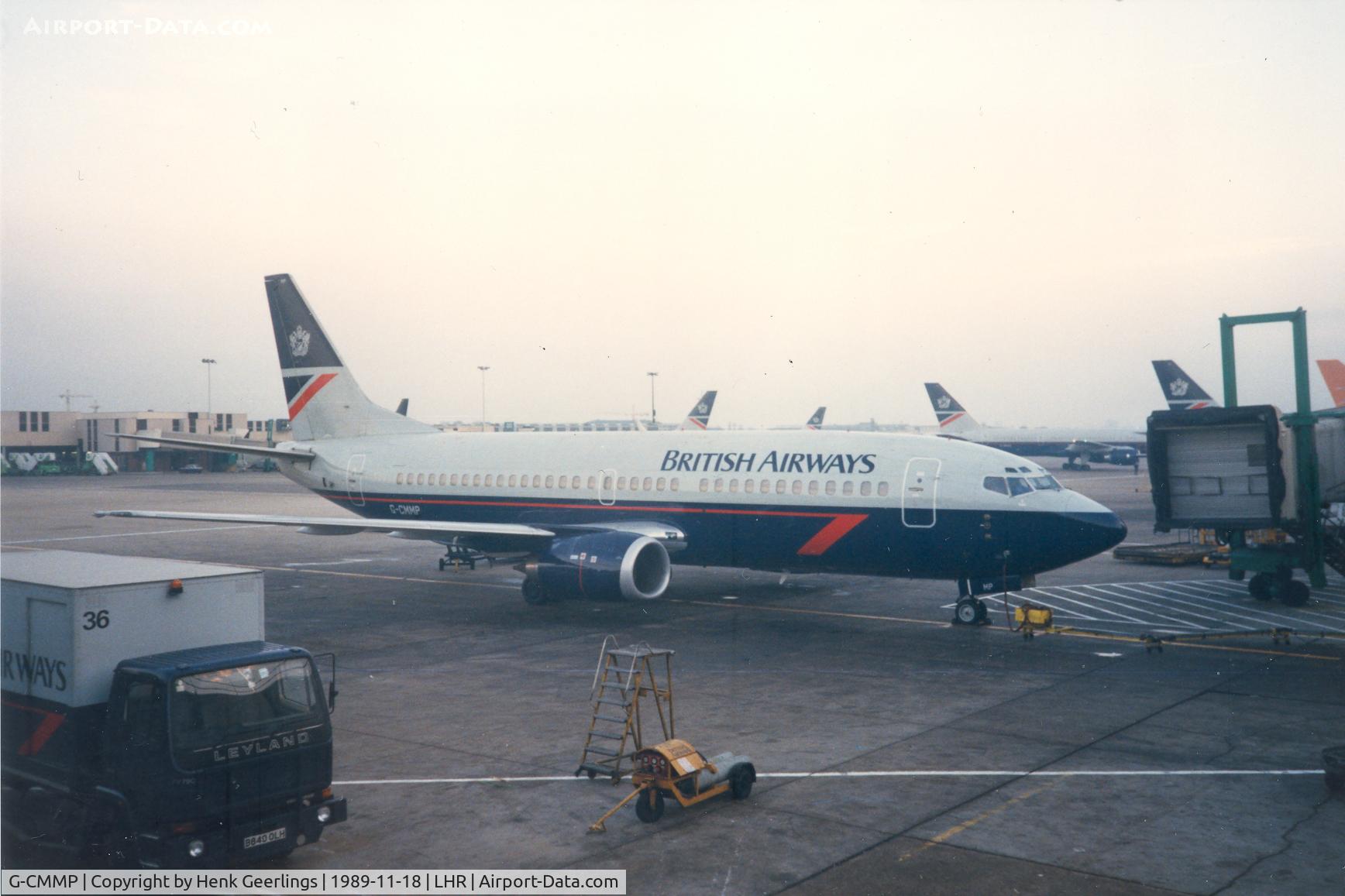 G-CMMP, 1988 Boeing 737-3L9 C/N 24220, British Airways