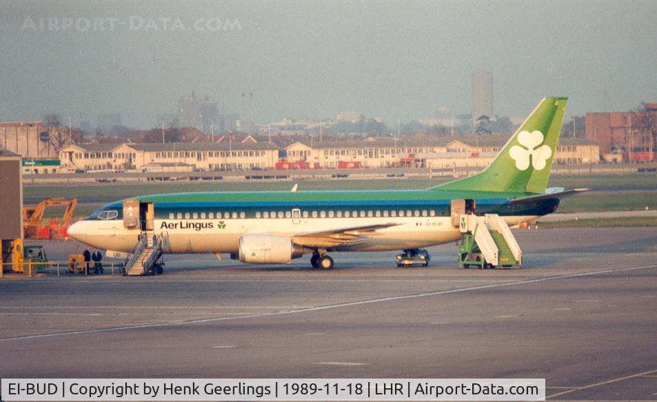 EI-BUD, 1987 Boeing 737-348F C/N 23809, Aer Lingus