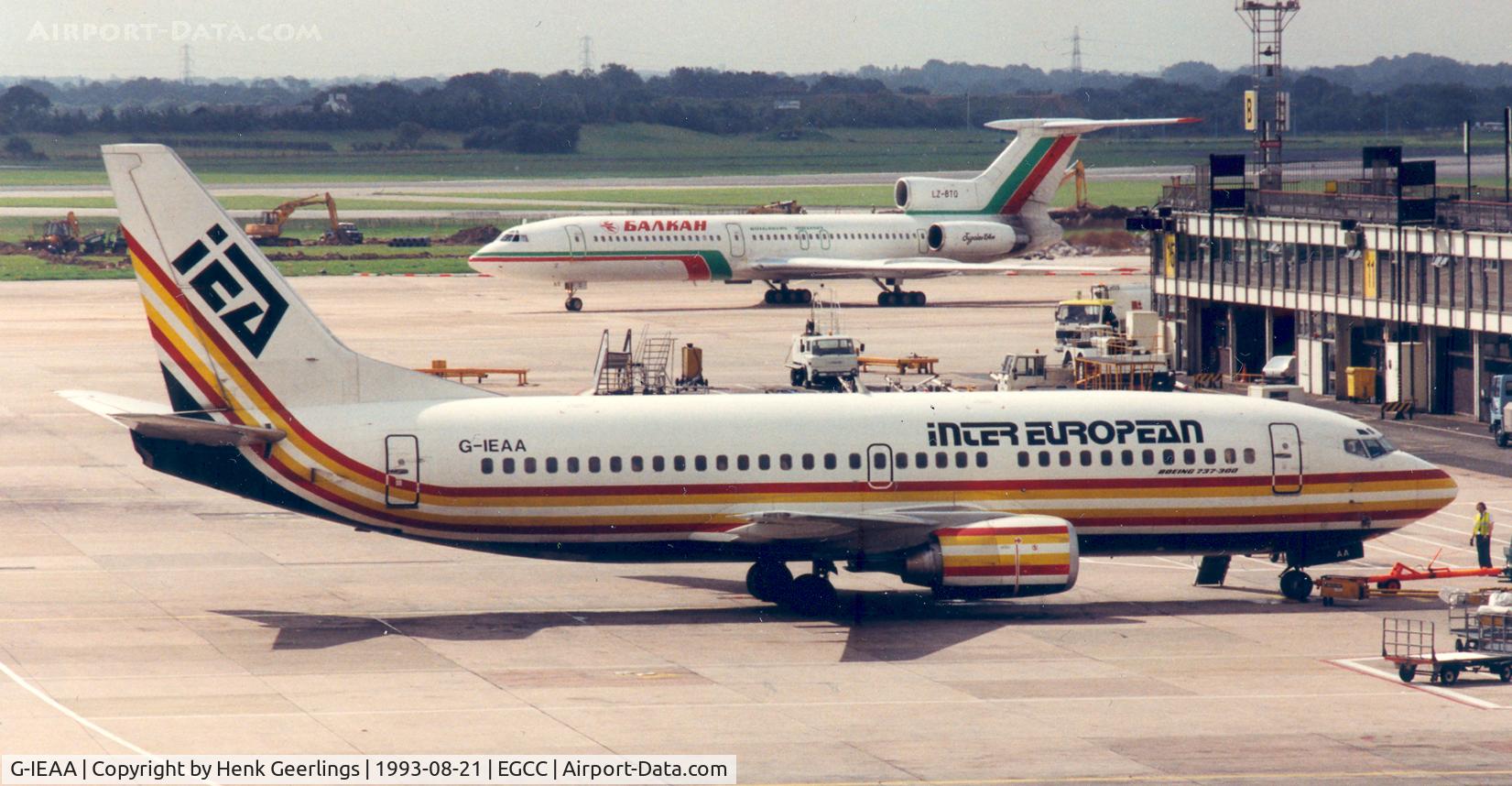 G-IEAA, 1989 Boeing 737-33A C/N 24098, Inter European
