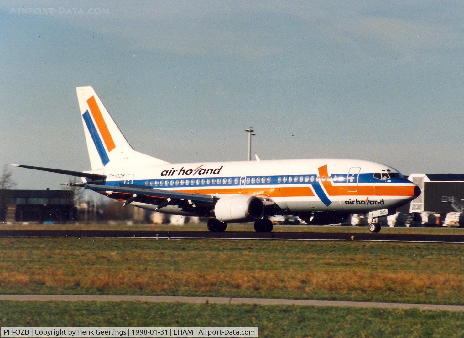 PH-OZB, 1988 Boeing 737-3Y0 C/N 23921, Air Holland