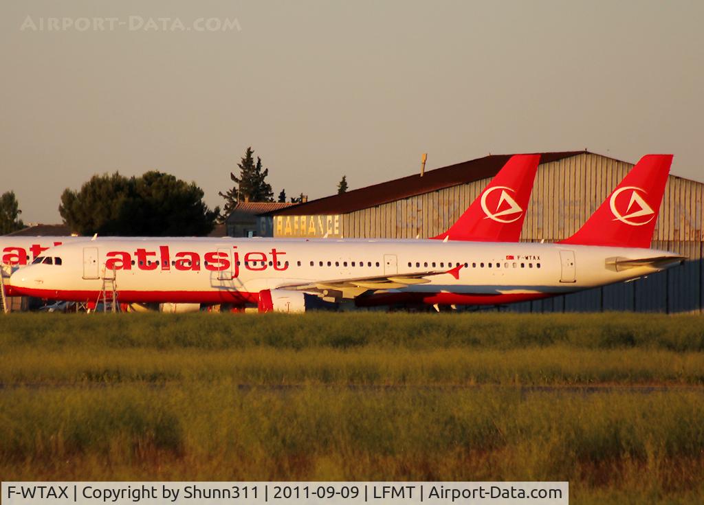 F-WTAX, 1997 Airbus A321-211 C/N 675, Now in full Atlas Jet c/s...