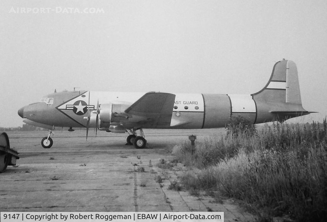 9147, Douglas EC-54U Skymaster C/N 27373, Late 1950's.United States Coast Guard. EC-54U Skymaster.c/n 27373. Original USAF serial 44-9147 C-54E Skymaster.