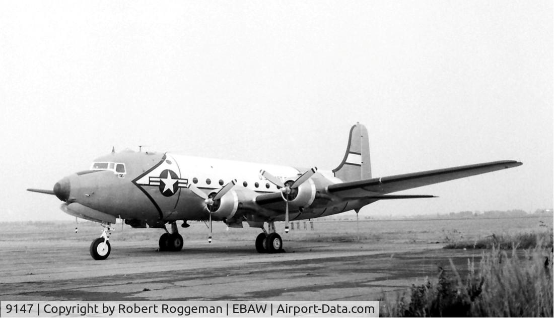 9147, Douglas EC-54U Skymaster C/N 27373, Late 1950's.United States Coast Guard. EC-54U Skymaster.c/n 27373. Original USAF serial 44-9147 C-54E Skymaster