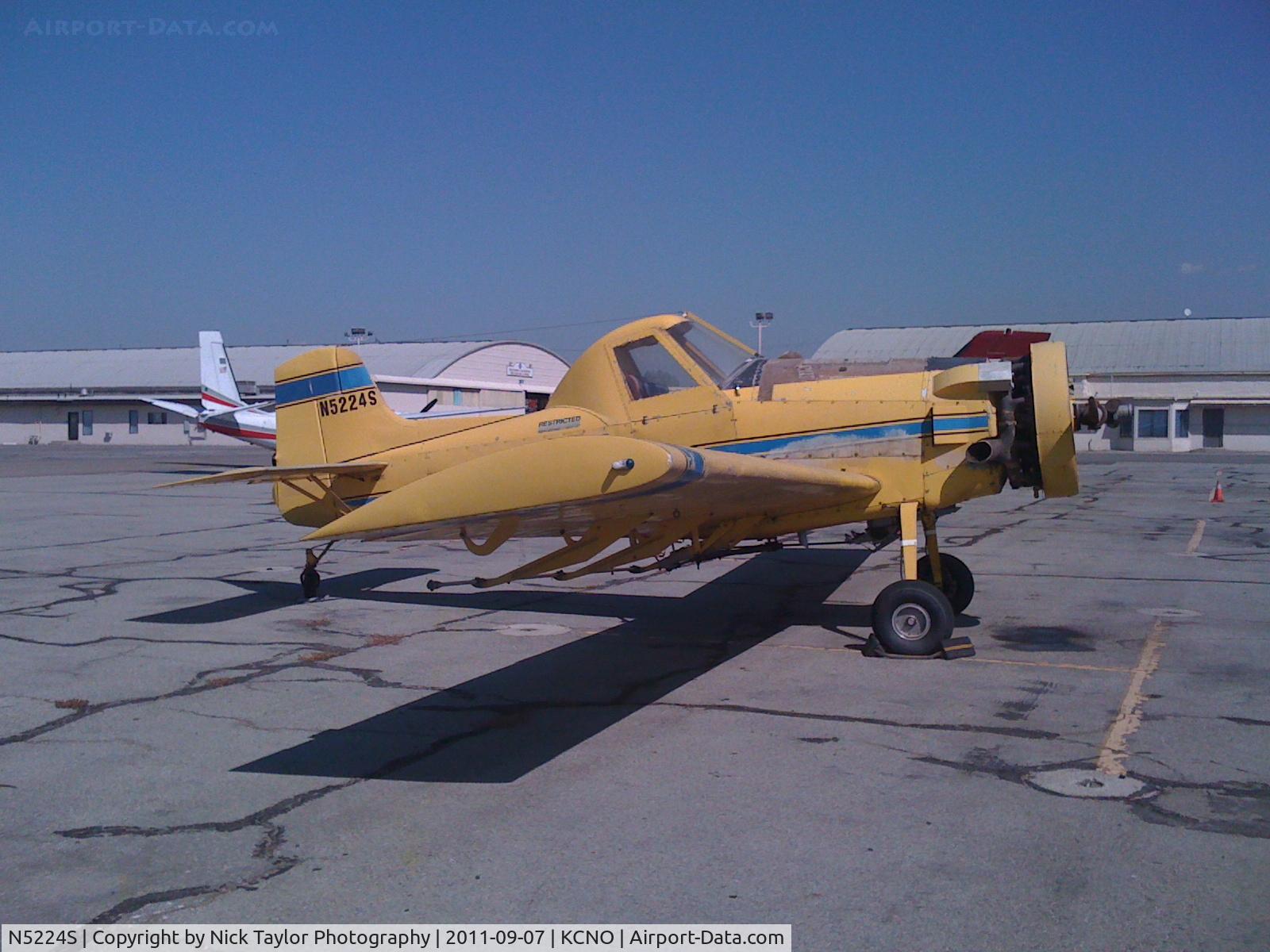 N5224S, 1978 Air Tractor Inc AT-301 C/N 301-0125, Parked at Chino