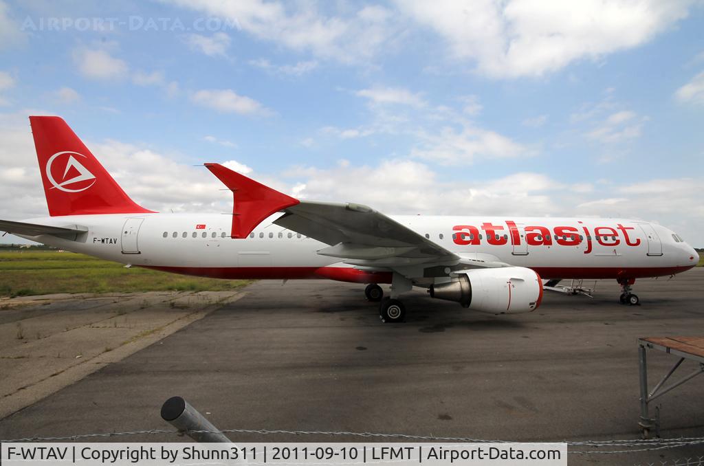 F-WTAV, 1998 Airbus A321-211 C/N 0761, Now in full Atlas Jet c/s