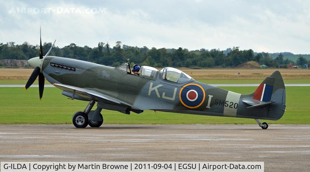 G-ILDA, 1944 Supermarine 509 Spitfire TR.IXc C/N CBAF.10164, DULL AND RAINY AT DUXFORD