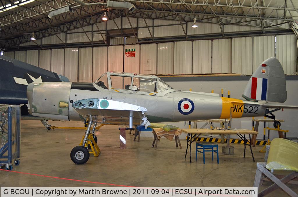 G-BCOU, 1952 De Havilland DHC-1 Chipmunk T.10 C/N C1/0559, UNDER RESTORATION