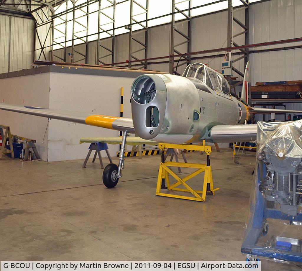 G-BCOU, 1952 De Havilland DHC-1 Chipmunk T.10 C/N C1/0559, UNDER RESTORATION