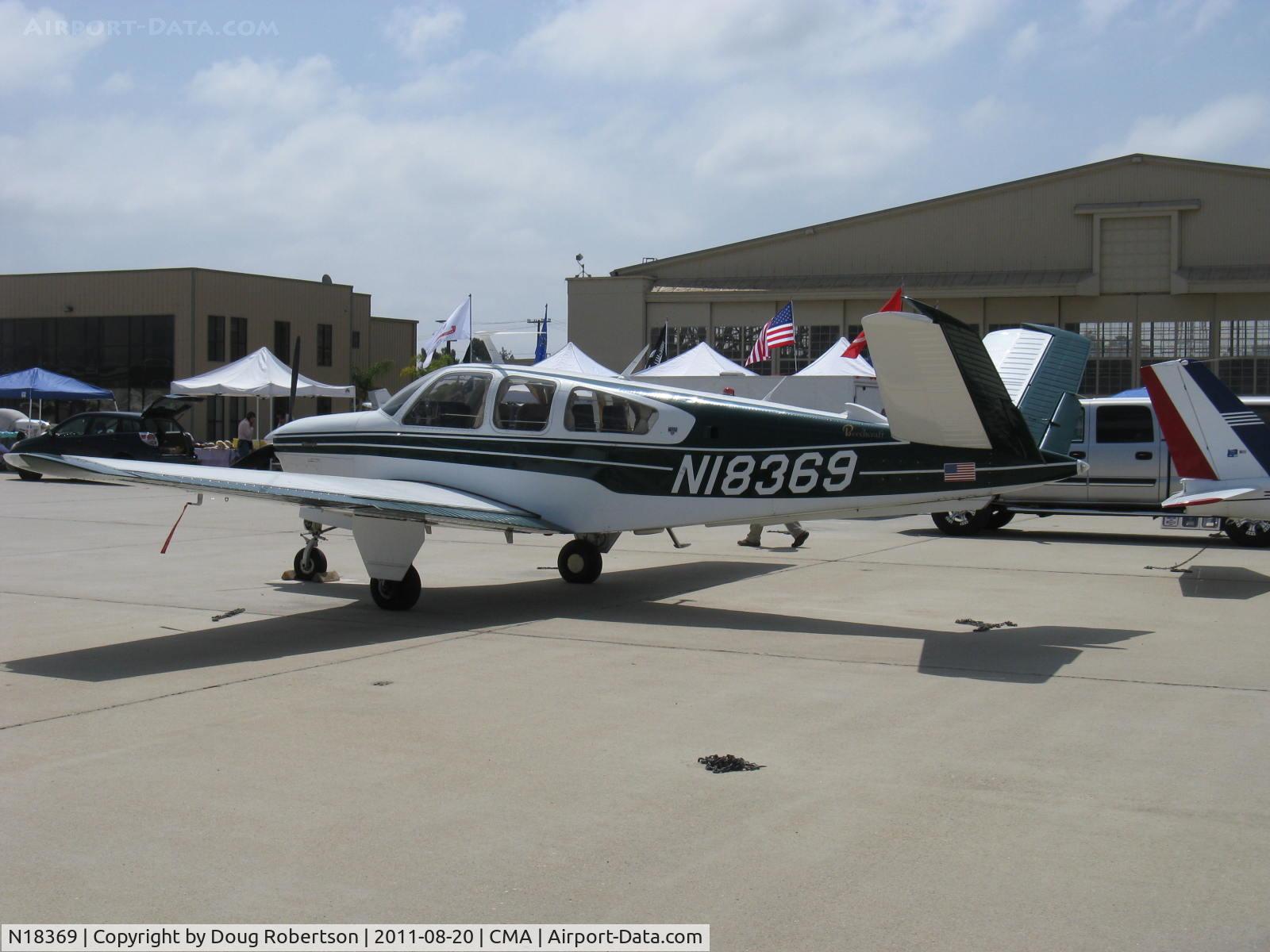 N18369, 1977 Beech V35B Bonanza C/N D-10050, 1977 Beech V35B BONANZA, Continental IO-520-B 285 Hp