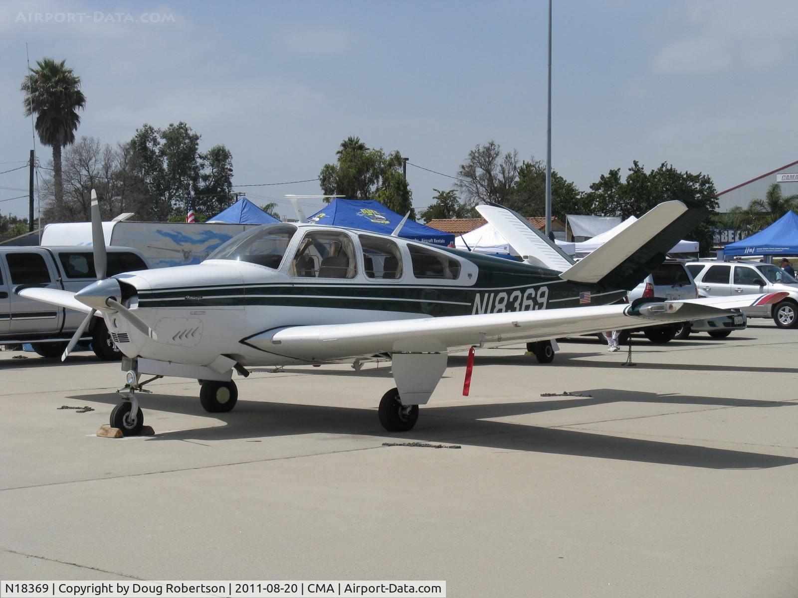 N18369, 1977 Beech V35B Bonanza C/N D-10050, 1977 Beech V35B BONANZA, Continental IO-520-B 285 Hp