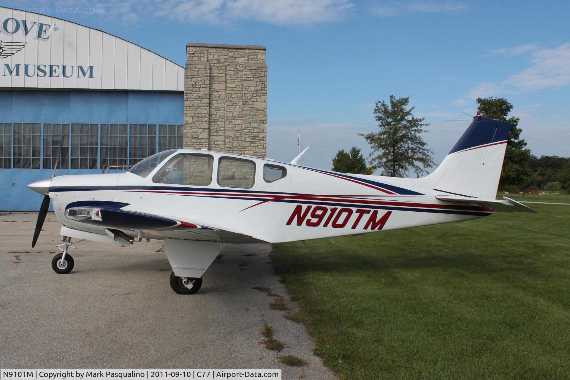 N910TM, 1961 Beech 35-A33 Debonair C/N CD-347, Beech A33