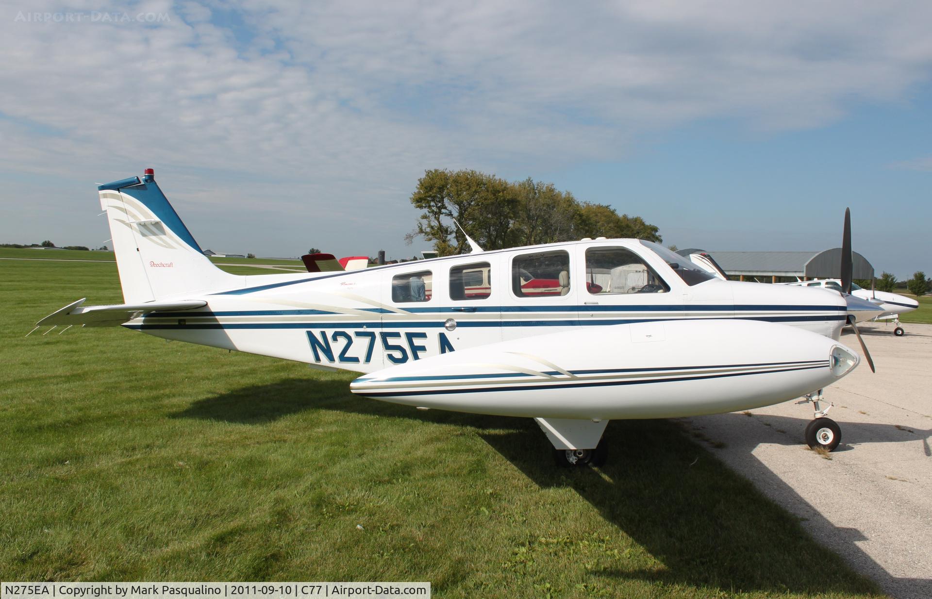 N275EA, Raytheon Aircraft Company A36 Bonanza C/N E-3520, Raytheon A36