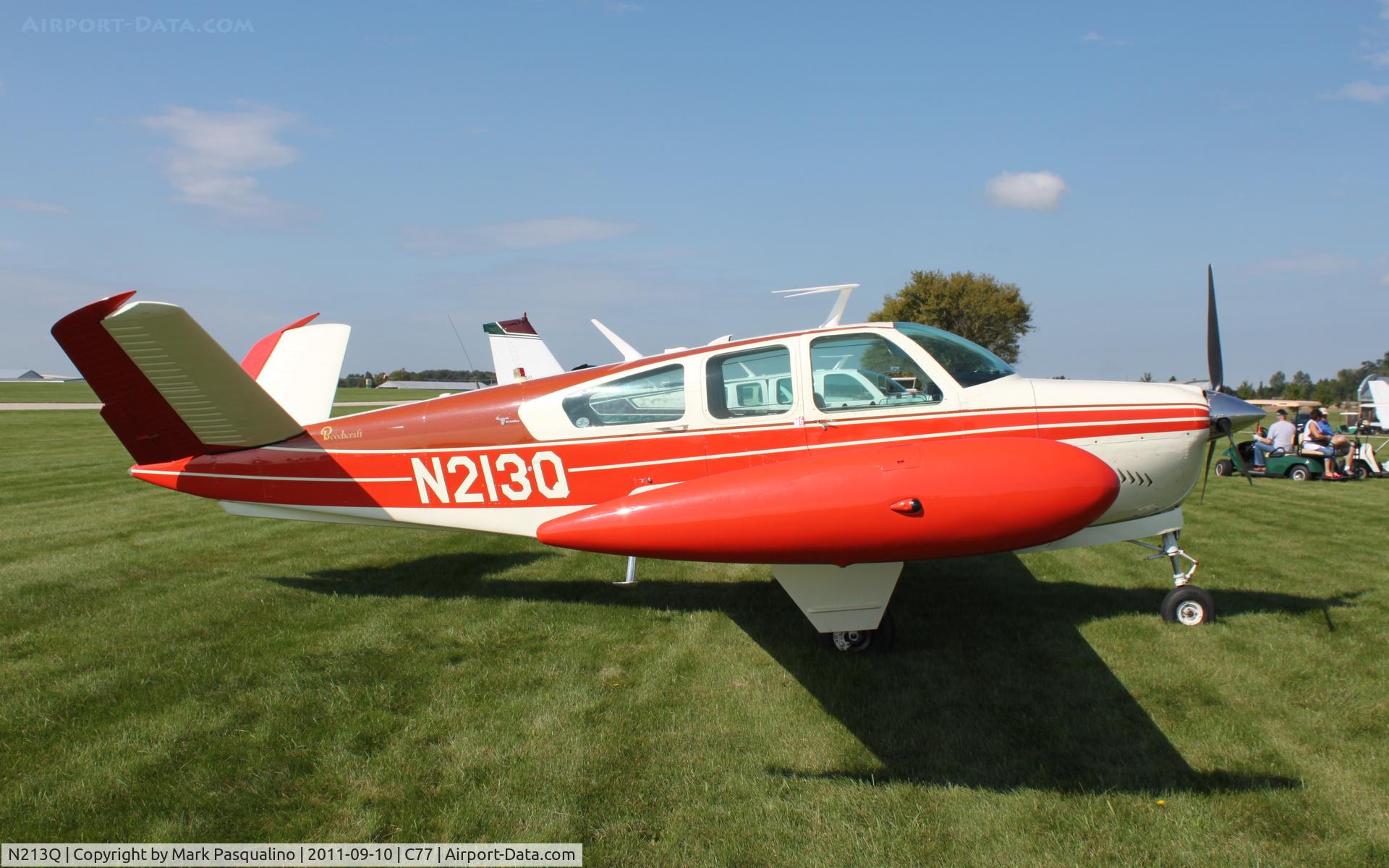 N213Q, 1965 Beech S35 Bonanza C/N D-7929, Beech S35