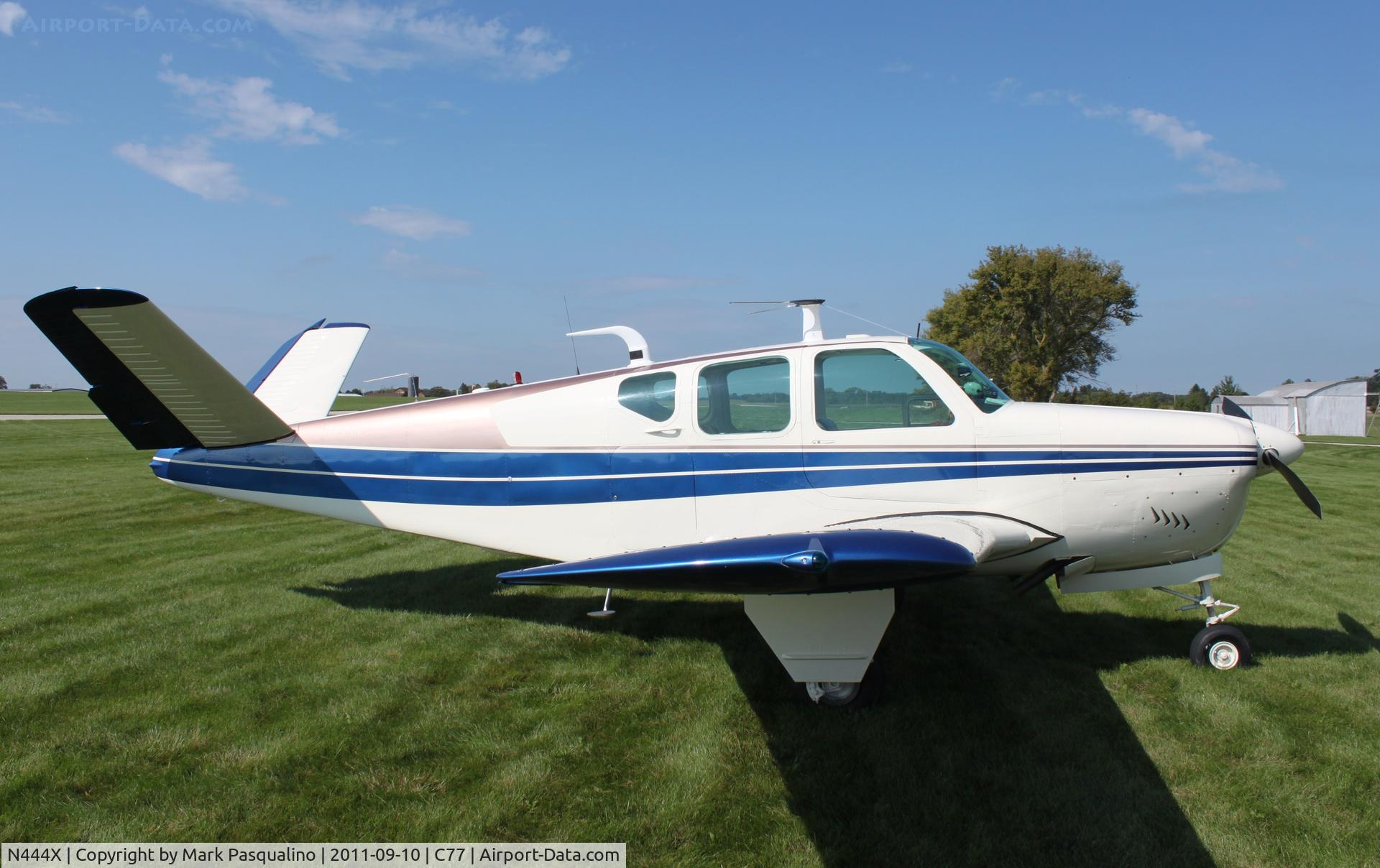 N444X, 1958 Beech J35 Bonanza C/N D-5716, Beech J35