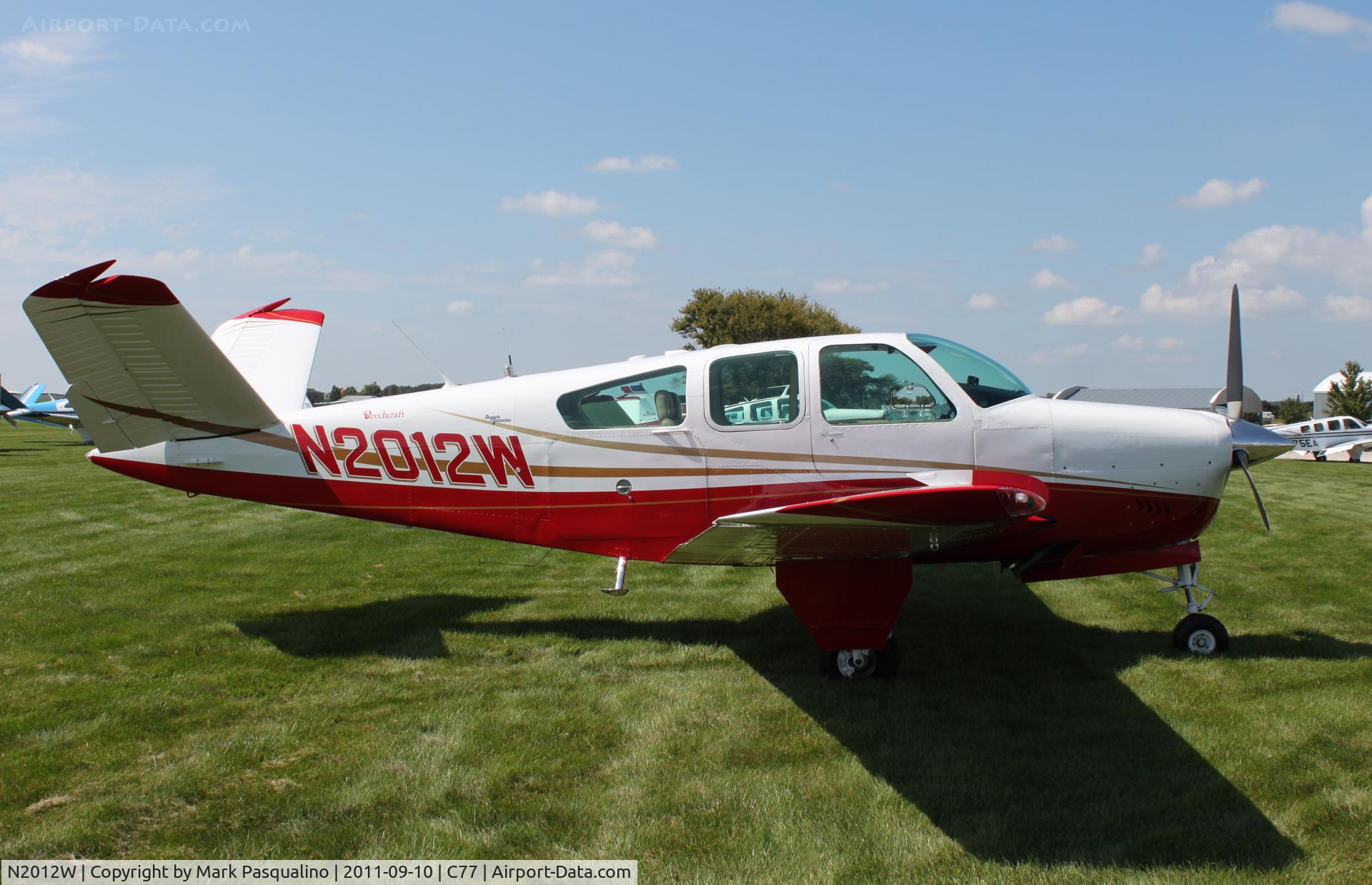 N2012W, 1965 Beech S35 Bonanza C/N D-7971, Beech S35