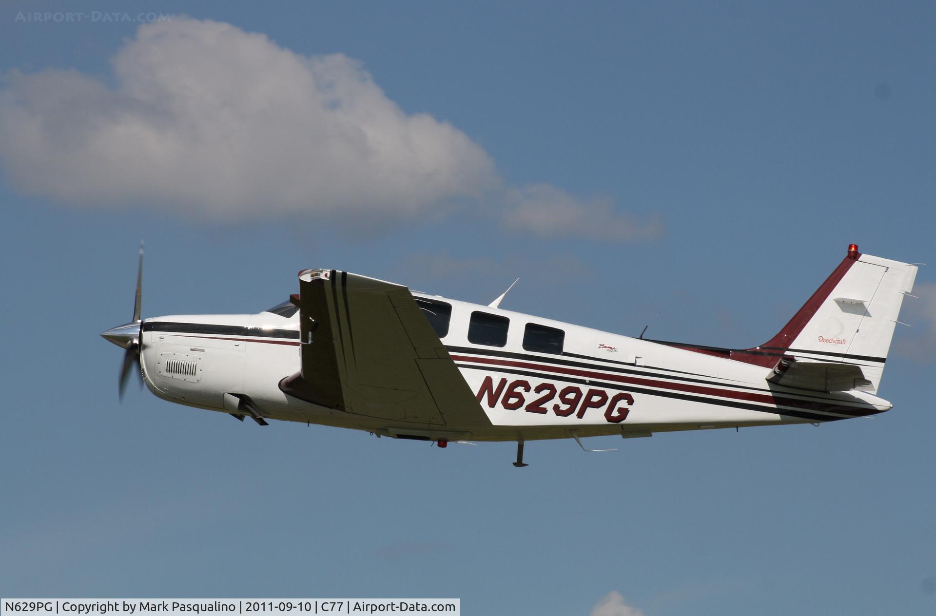 N629PG, Raytheon Aircraft Company A36 Bonanza C/N E-3550, Raytheon A36