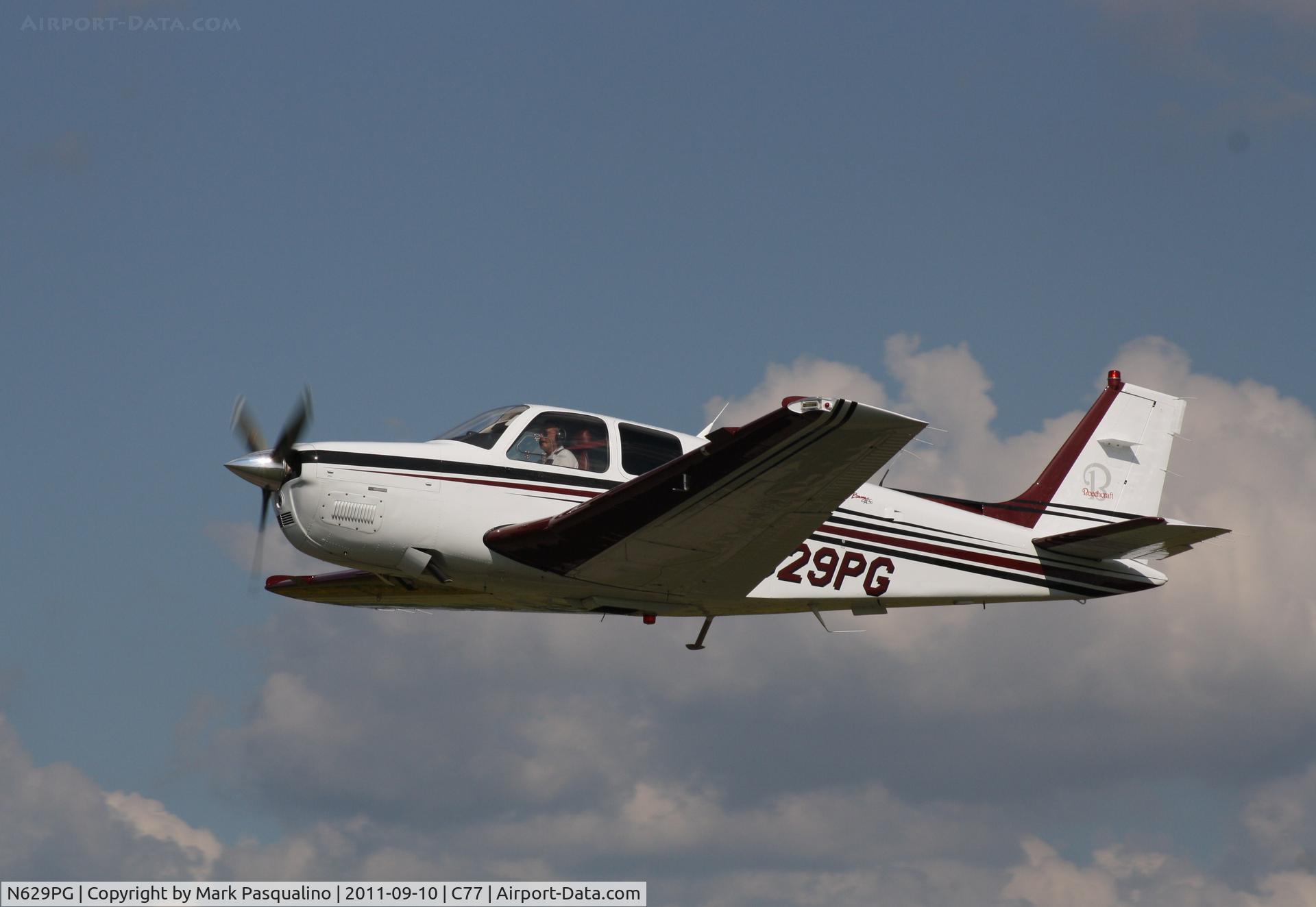 N629PG, Raytheon Aircraft Company A36 Bonanza C/N E-3550, Raytheon A36