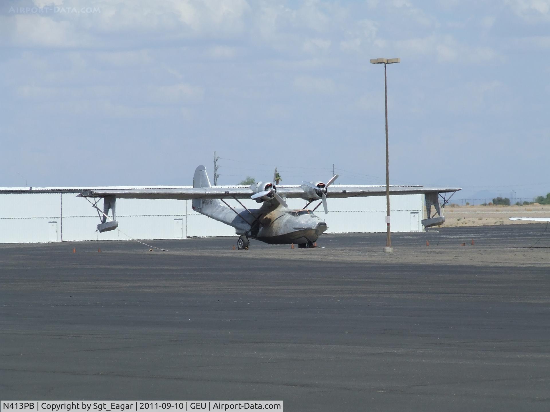N413PB, Consolidated PBY-5A Catalina C/N CV343, You never know what you'll find when your out airplane spotting